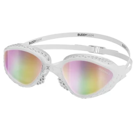 BUDDYSWIM OzeanX Swimming Goggles Anti-Fog with XVision Panoramic Lenses UV400 Protection Swimming Goggles for Men Hydrodynamic Fit Swimming Goggles Open Water