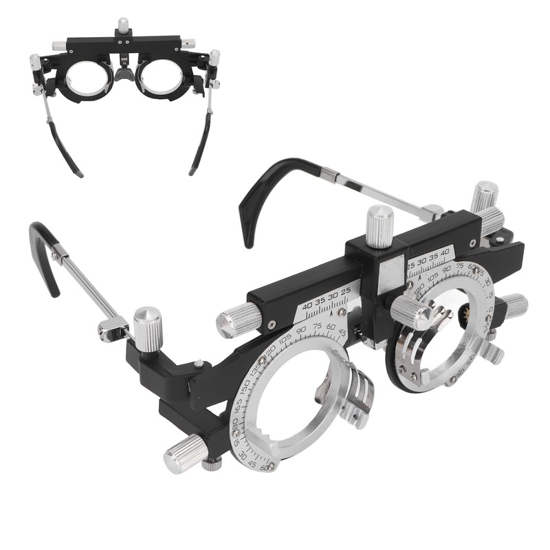 Alloy Optometry Frame Adjustable PD Lightweight Optical Trial Frame for