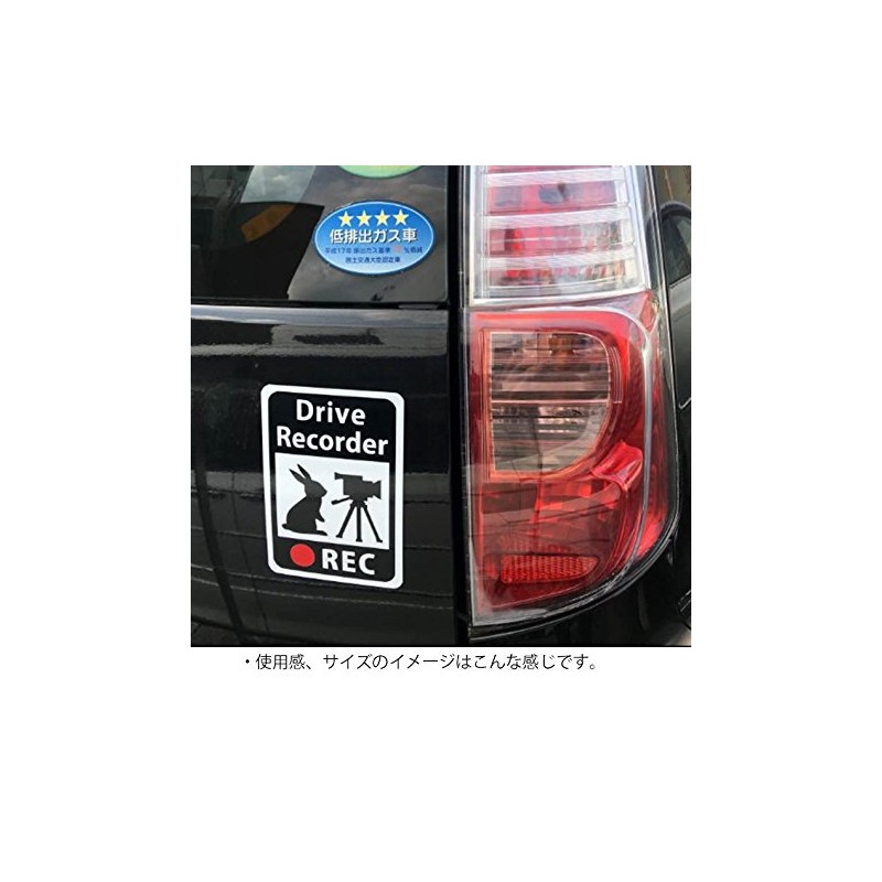 Cat in Car "Cat" Car Sticker (Magnet) s12