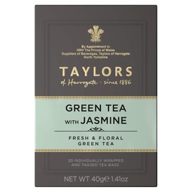 Taylors of Harrogate Green Tea, 20 Bags (Pack of 6, Total 120 Teabags)