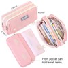 languo Pencil Case, Large Capacity Pencil Pouch with Durable Zipper,