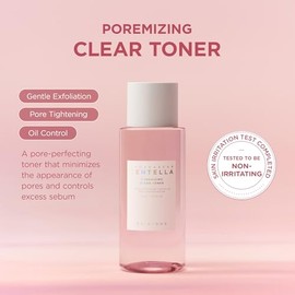 SKIN1004 Tónico Claro Poremizing 7.10 fl.oz, 210ml, Tónico Facial Coreano con Sal Rosa del Himalaya y Centella de Madagascar, Tónico Facial para el Cu