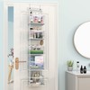 Fixwal 5-Shelf Over The Door Hanging Pantry Organizer, Room Organizer