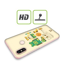 Head Case Designs Basket Starterpaket Soft Gel Handyhülle Hülle Huelle kompatibel mit Mi CC9 Pro/Mi Note 10 / Pro