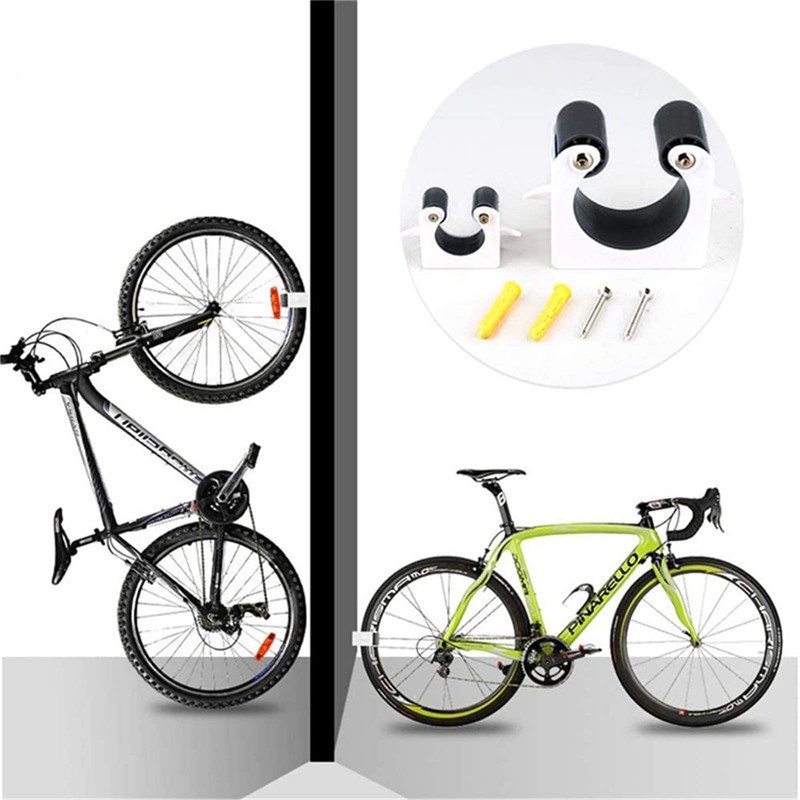 WANGCL 2PCS Mountain Bike Parking Buckle Bike Wall Mounts Suitable