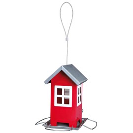 Trixie Bird Feeder Red/Silver 19 × 20 × 19 cm 1 L