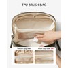 EACHY Makeup Bag, Large Capacity Cosmetic Bags for Women, Waterproof