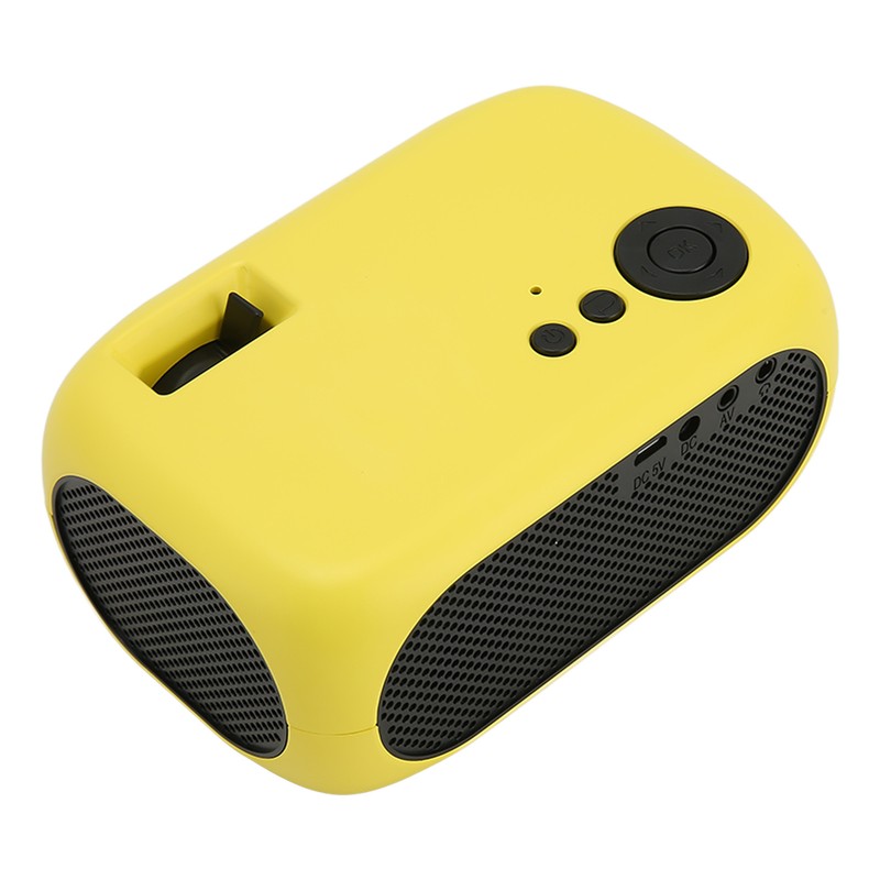M24 Mini Portable Projector Multifunction 360 Degree Surround Sound Home