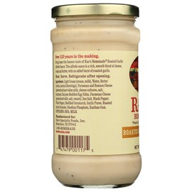 Rao's Homemade Roasted Garlic Alfredo Sauce, 15 Ounce Jar (Pack of 2)