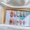 MunNail Brooch Marble Nail - Long Point / MunNail 브로치