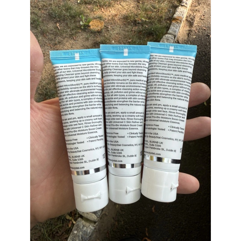 Beautystat 3 Beautystat UNIVERSAL MICROBIOME BARRIER BALANCING CLEANSER 1oz EA