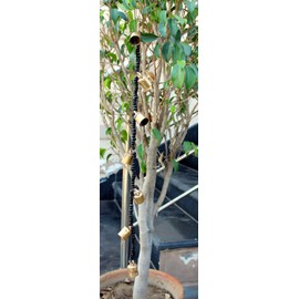 Mango Gifts 7 Metal Bells Indian Vintage Style Beads Rope