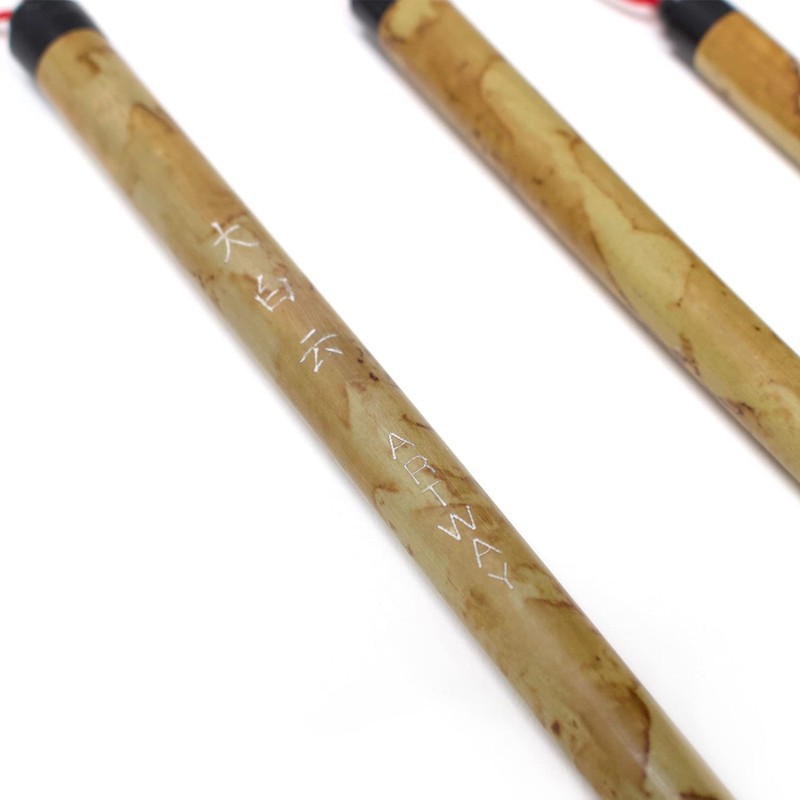 Artway Chinese Bamboo Brush Set - Small, Medium and Large