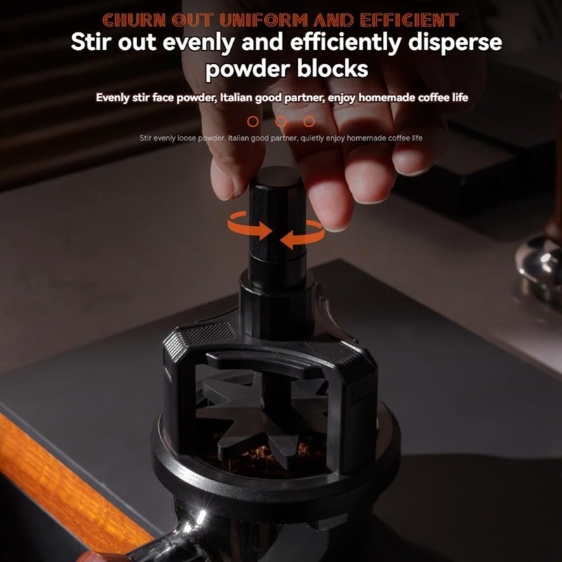 Erpmlyo WDT Tool Espresso Coffee Stirrer Distributor Adjustable Depth Espresso