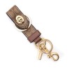 Coach F58502 Key Chain, Key Ring, Back Charm, Leather Strap,
