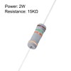 uxcell 200Pcs 15K Ohm Resistor, 2W 5% Tolerance Carbon Film