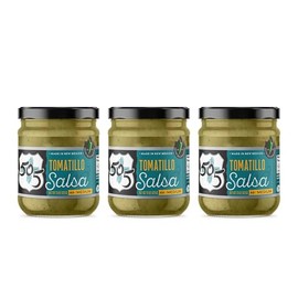 505 Southwestern Craft Salsa 15 Ounce Glass Jars (Pack of 3, Tomatillo)