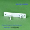 Dontay Pocket Door Pull Handle, 304 Stainless Steel, Rectangle Recessed