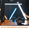 2 Pack 20W RGB Light Stick Wand, 1920LM LED 2500K-8500K