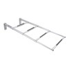 White Water Wide Over Platform Telescoping Ladder (4-Step)