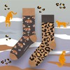 Funny socks with motif for men and women - multicoloured,
