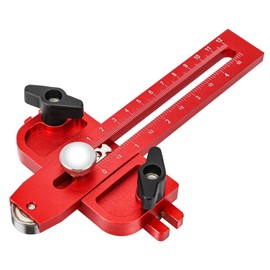 YYinno Thin Rip Jig, Unidirectional Table Saw Jig Guide for Repeat Narrow Strip Cuts, Woodworking Tools Compatible with Router Table, Table Saw, Band Saw for 3/4" x 3/8" 3/8" x 1/4" T Slot