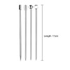20 Pieces Stainless Steel Cocktail Picks Appetizer Pick Fruit Stick