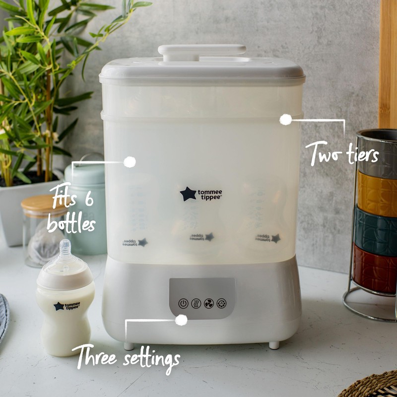 Tommee Tippee Steridryer Electric Steam Sterilizer and Dryer for Baby