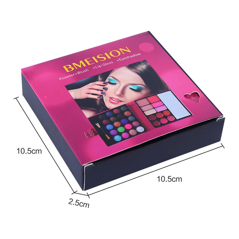 Brillia Ntday Contouring Kit Combination 32 Colors Eye Shadow Palette with