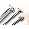Pack of 4 M10 x 200 Carriage Bolts Round-Head Bolts