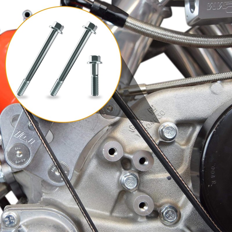 Wllead LS Engine Starter Bolt Kit Compatible with All GM