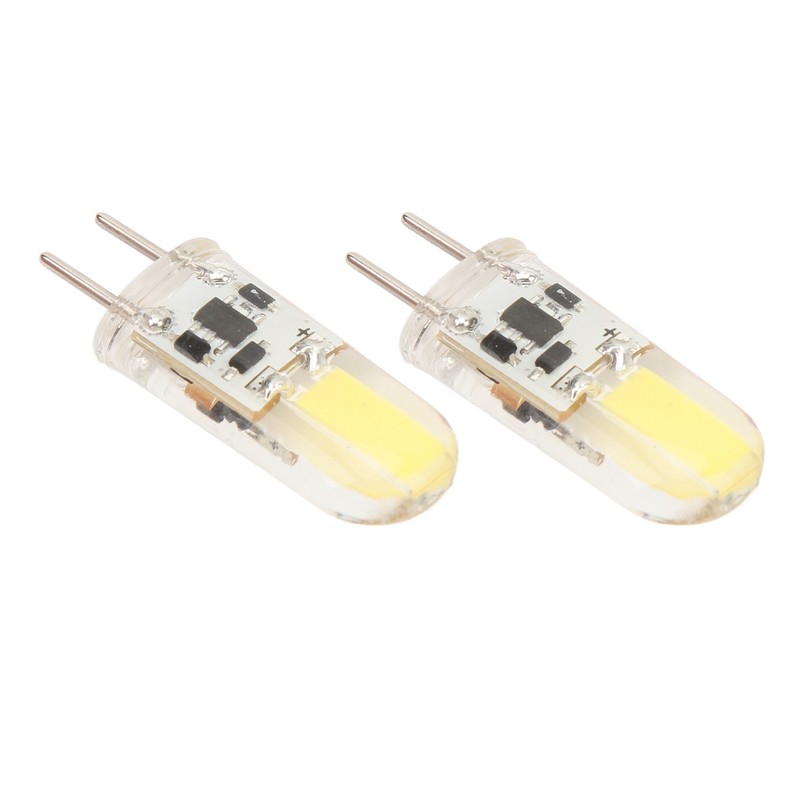 2PCS Silicone LED Light Bulb GY6.35 COB 1505 3W 12V