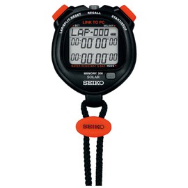 Seiko SVAJ701 Data Communication Solar Stopwatch Block Memory