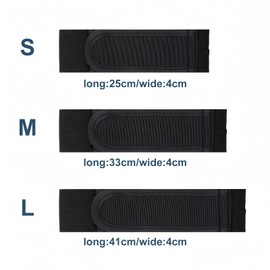 HUSOUE No Buckle Belts for Men, 3 Pcs Elastic Belt Adjustable Trouser Waist Tightener Belt Buckless for Men Black Side Belts for Traveling School Walking and Working