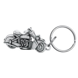 DANFORTH - Motorcycle Keyring - Pewter - Gift for bikers and motorcycle enthusiasts - Handcrafted - Made in USA
