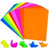 80 Sheets Fluorescent Coloured Cardstock - 8 Colours Art Crafts