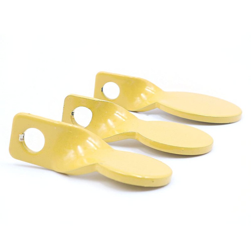 ANCLLO Set of 3 Yellow Self-Resetting Targets Spinning Shooting Metal