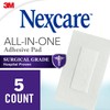 Nexcare Nexcare All-In-One Adhesive Pads, 2.375 x 4 in, 5