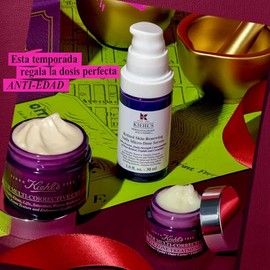 Kiehl's - Set de Regalo Whats Your Age Again, Set de Esenciales Anti Signos de la Edad Full Size para Cuidado Facial Incluye Super Multi-Corrective Cr