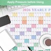 24" x 36" Exellewis 2026 Wall Calendar, Folded Large Paper