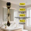Dermaroller MEESTORY Titanio 0.25mm Microagujas 540 Agujas Facial Barba