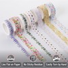 Mr. Pen- Washi Tape Set, 21 Rolls, Assorted Sizes, Floral