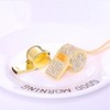 Shining Crystal Rhinestone Bling Whistle with Keychain for Referees, Coaches,