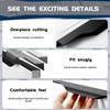 Fatiya 2 Pieces Aluminium Alloy Finger Pulls for Cabinets, 11.8
