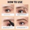 Angled Brush Eyebrow Pencils Set,3-in-1 Liquid Microblading Eyebrow Pen for