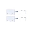 2 x Sossai® Dexo Cabinet Hangers | Hanger + Screws