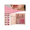 Set De Labiales Líquidos Mate con 12 tonos de Larga
