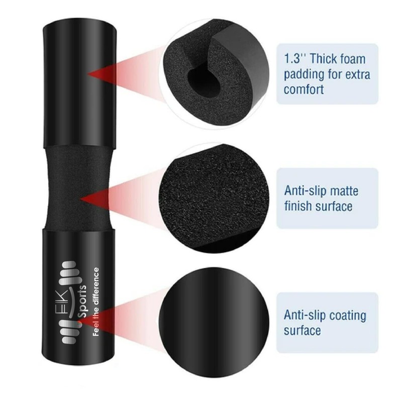 FK Sports Barbell Pad - Soft Cushioned Squat Pad -