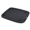 Masirs Pop-Up Collapsible Dish Drying Rack: Convenient Storage, Drains into