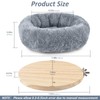 DBNESS Medium Bird Nest for Cage, Removable Plush Parrot Hammock